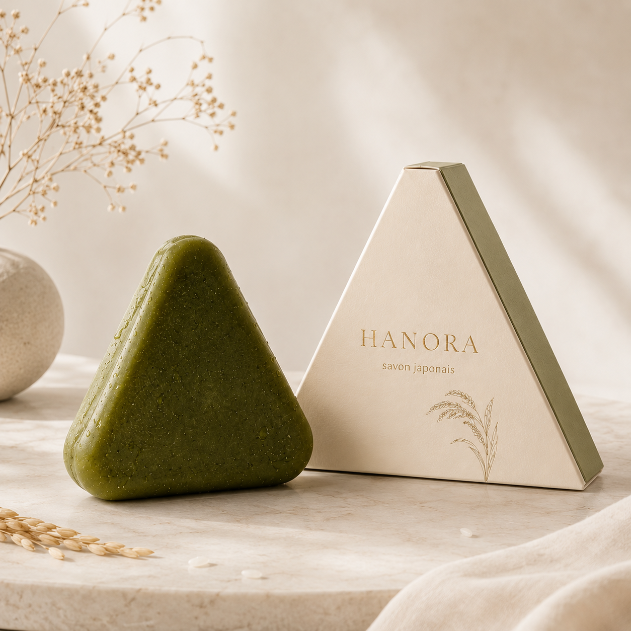 Hanora Ritual – Savon Capillaire aux 12 Herbes Fermentées
