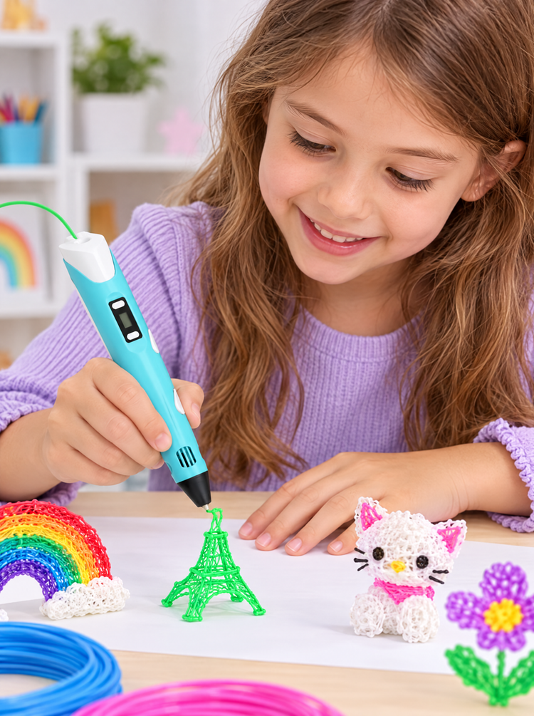 Exemple de création avec le stylo 3D